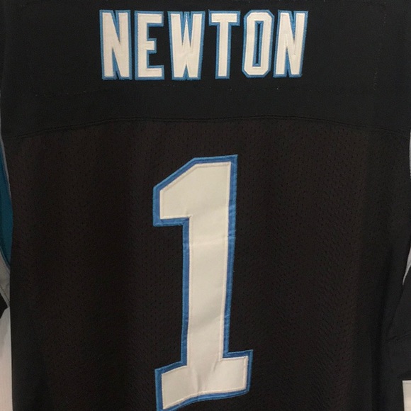 Nike Cam Newton Carolina Panthers Football Jersey (40) - Picture 10 of 15